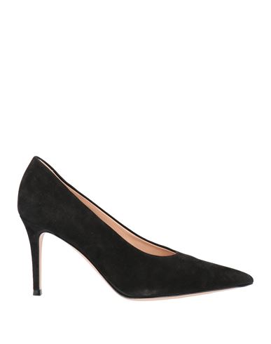 Gianvito Rossi Woman Pumps Black Size 6 Leather