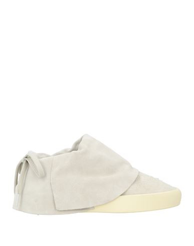 Fear Of God Man Sneakers Light Grey Size 8 Leather