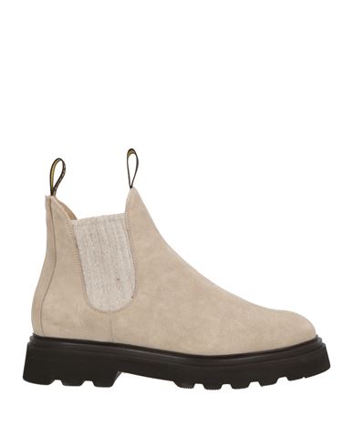 Doucal's Woman Ankle Boots Beige Size 6 Leather