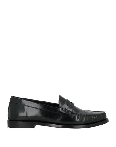 Celine Man Loafers Black Size 11 Leather In Black