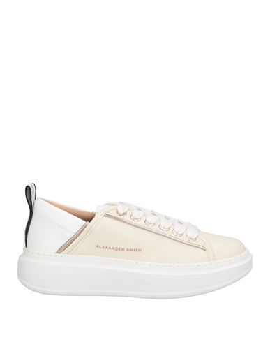 Alexander Smith Woman Sneakers Beige Size 7 Leather In Beige