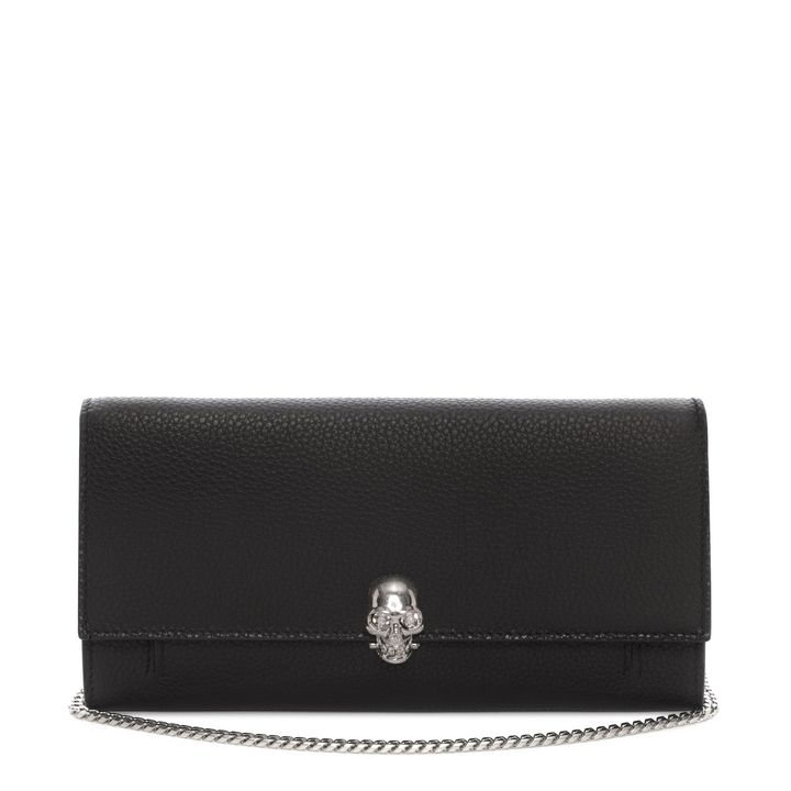 Leather Wallet With Chain Alexander McQueen | Wallet | Wallets ...