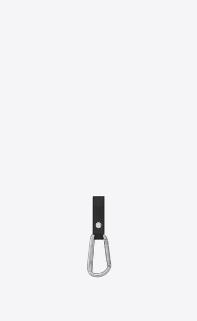 id key ring in smooth leather