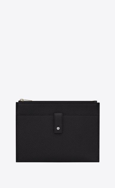 SAINT LAURENT Sac de jour SLG レディース サック・ド・ジュール ソフト タブレットケース(ブラック/グレインレザー) a_V4