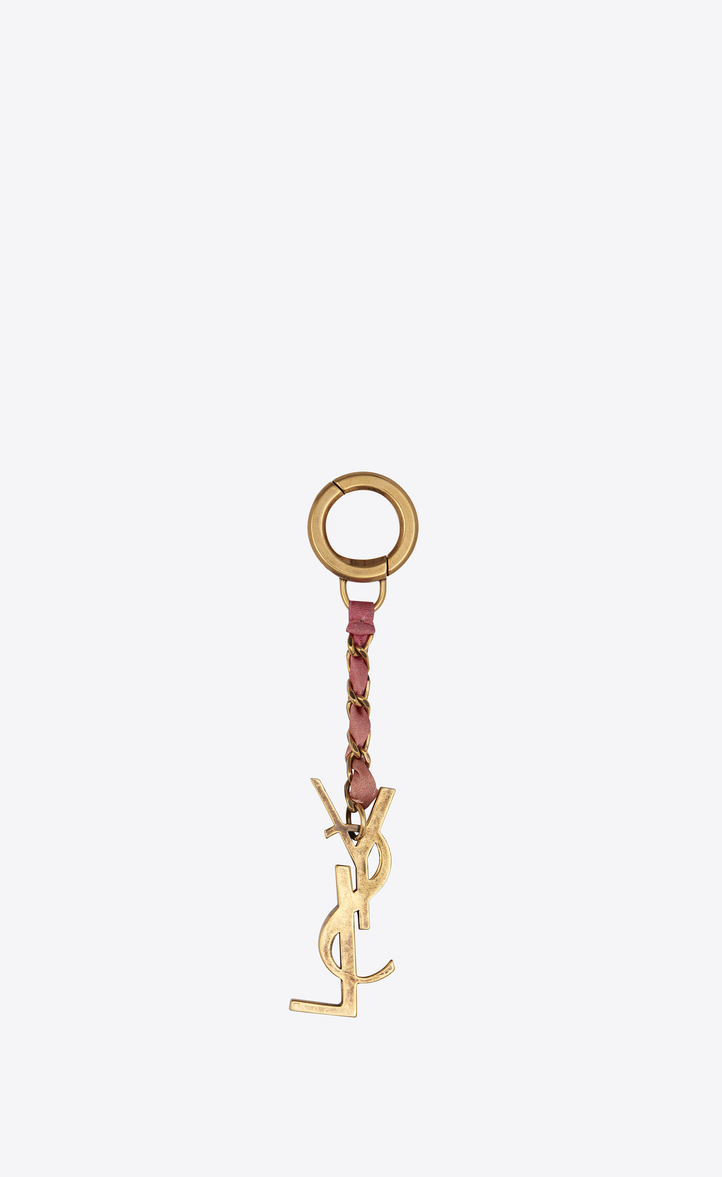 ysl key chain pouch