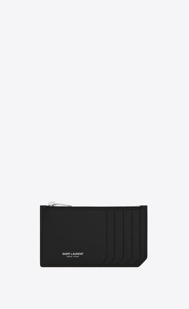 SAINT LAURENT Saint Laurent Paris SLG Herren saint laurent new york kartenetui mit fünf kartenschlitzen und reißverschluss oben - Exklusiv online a_V4