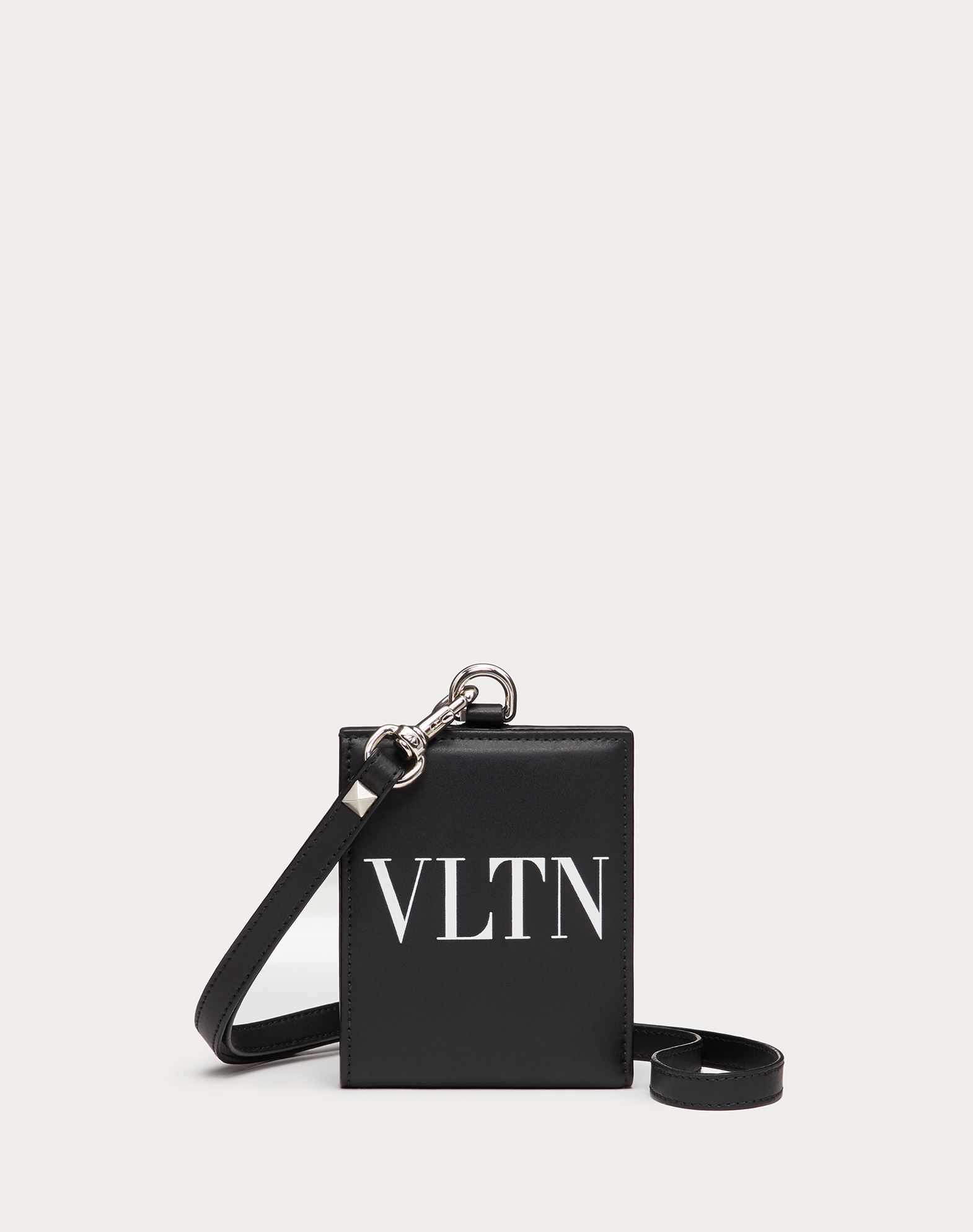VLTN Wallet with Neck Strap for Man | Valentino Online Boutique