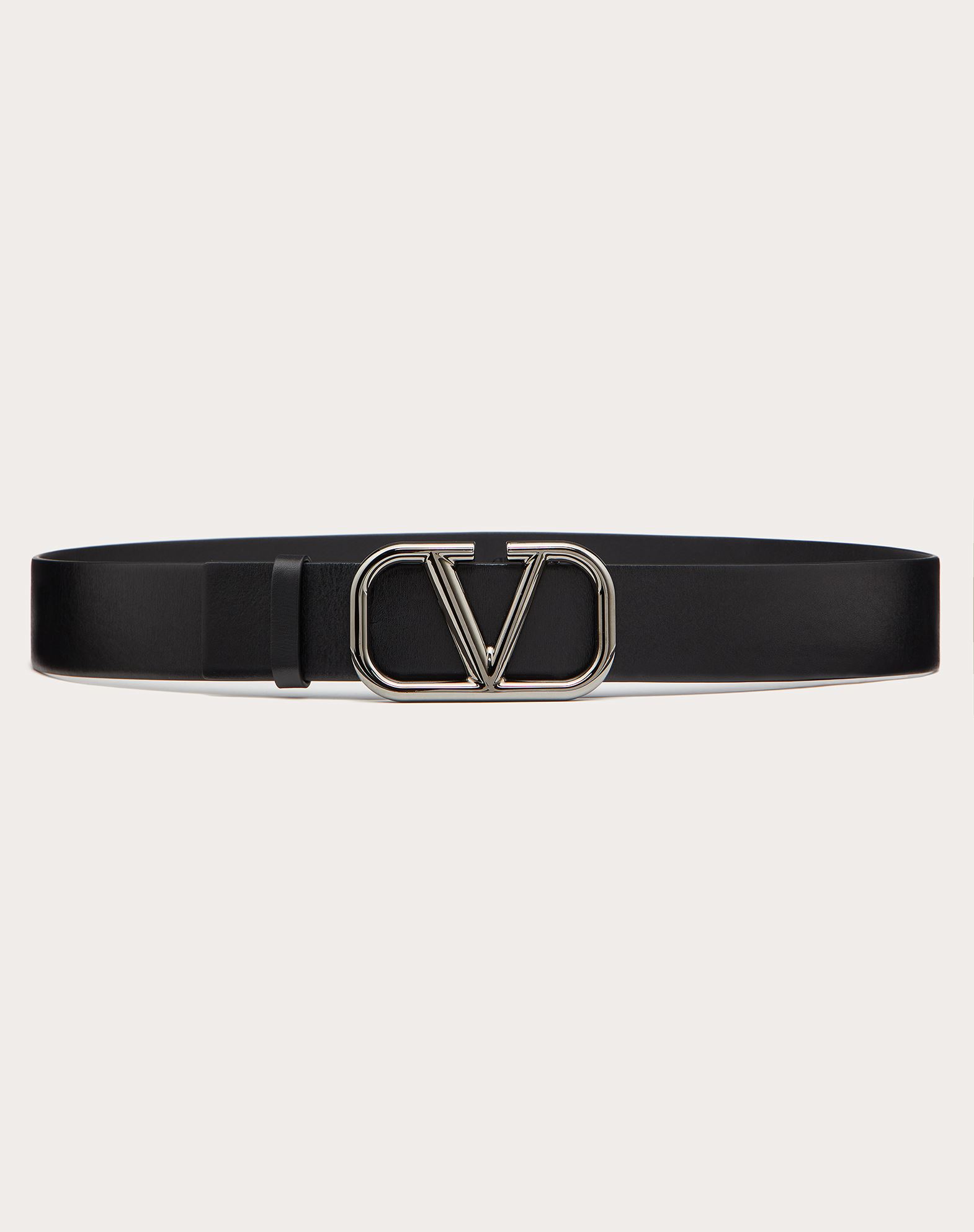 Signature Calfskin Belt for Man | Valentino Boutique