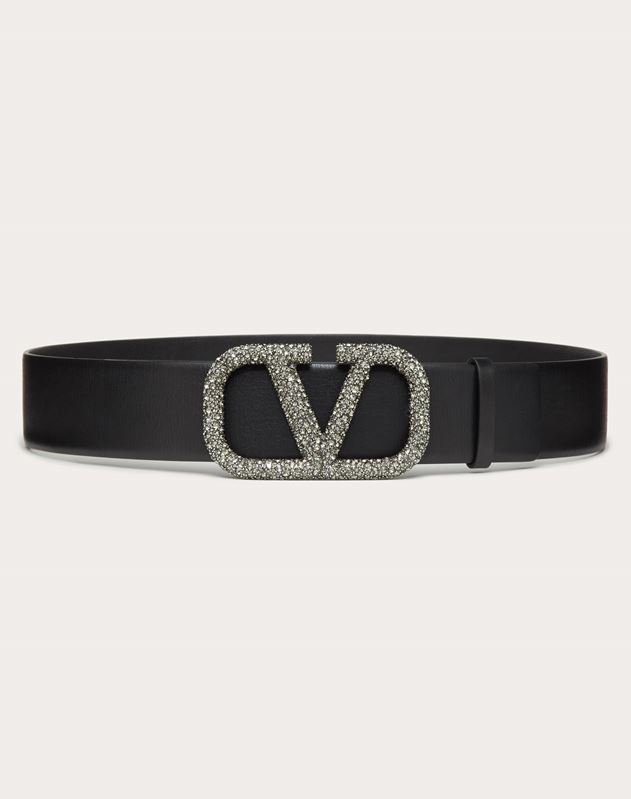 valentino belt silver