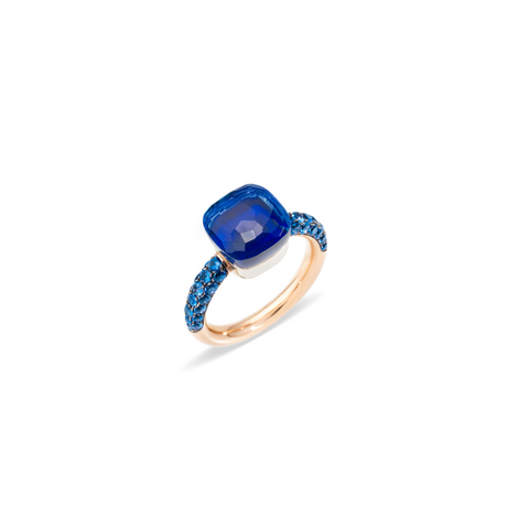 POMELLATO Ring Nudo Deep Blue A.B904 E f