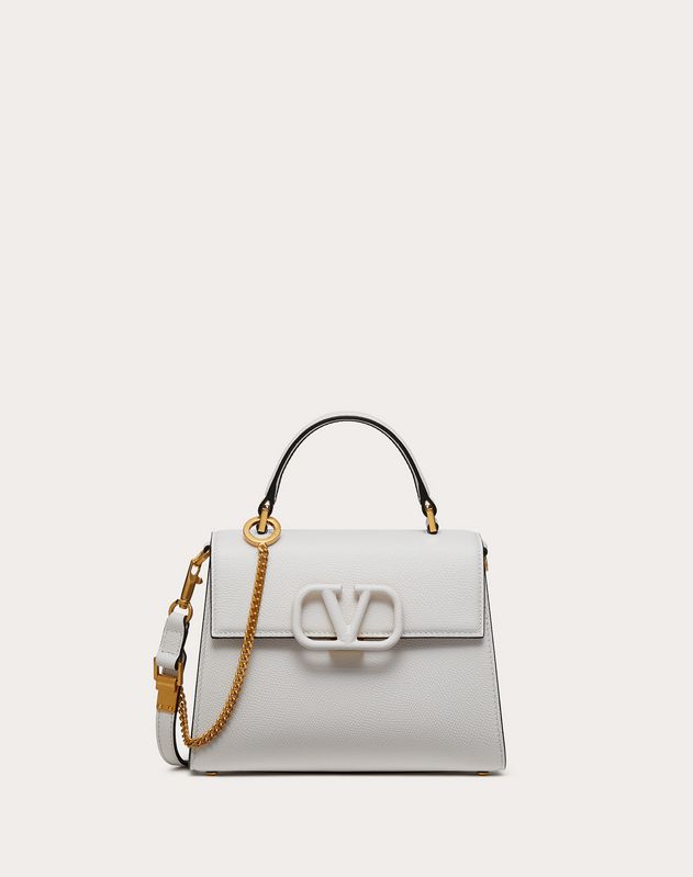 Small Vsling Grainy Calfskin Handbag For Woman Valentino Online Small Vsling Grainy Calfskin Handbag