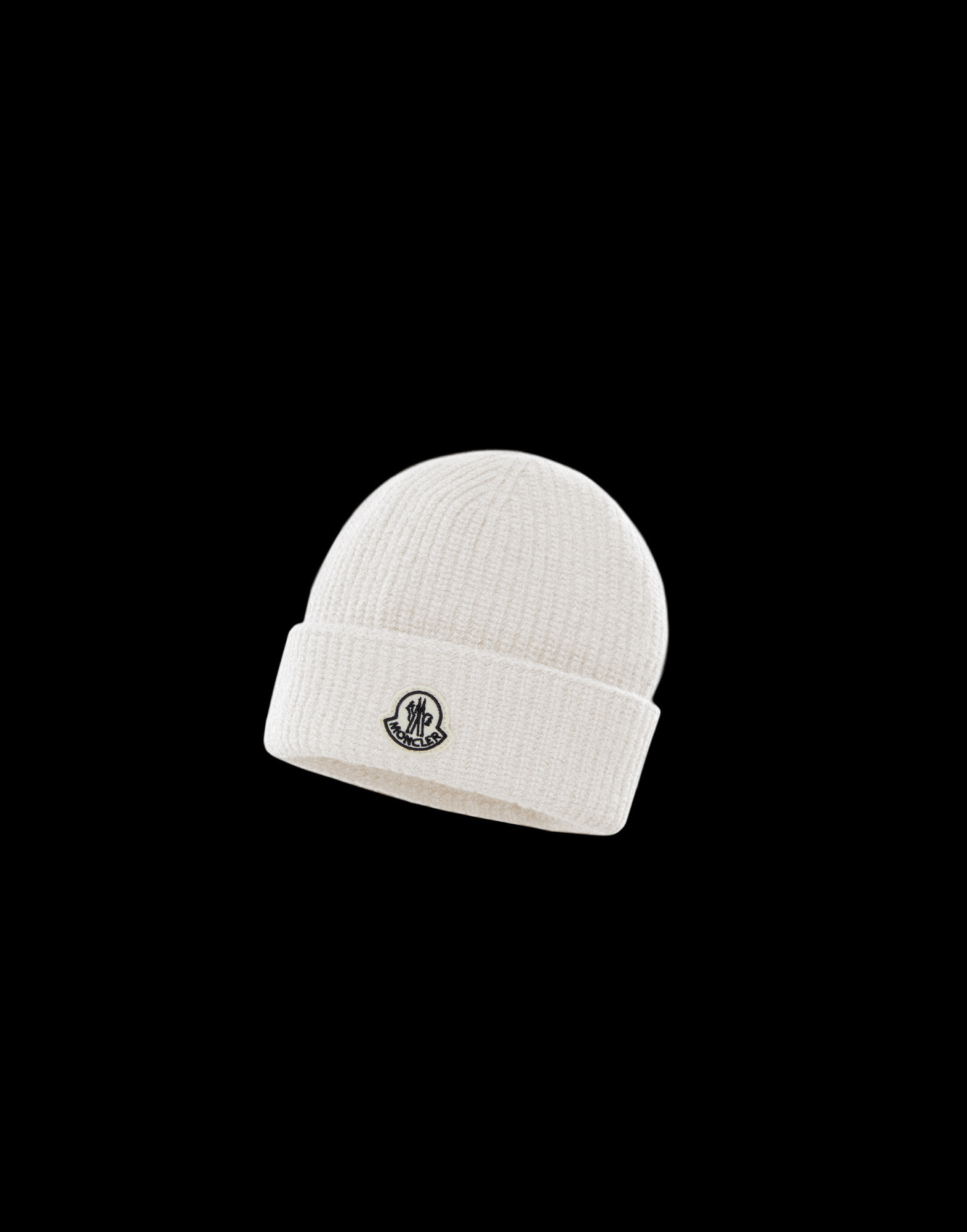 white moncler cap