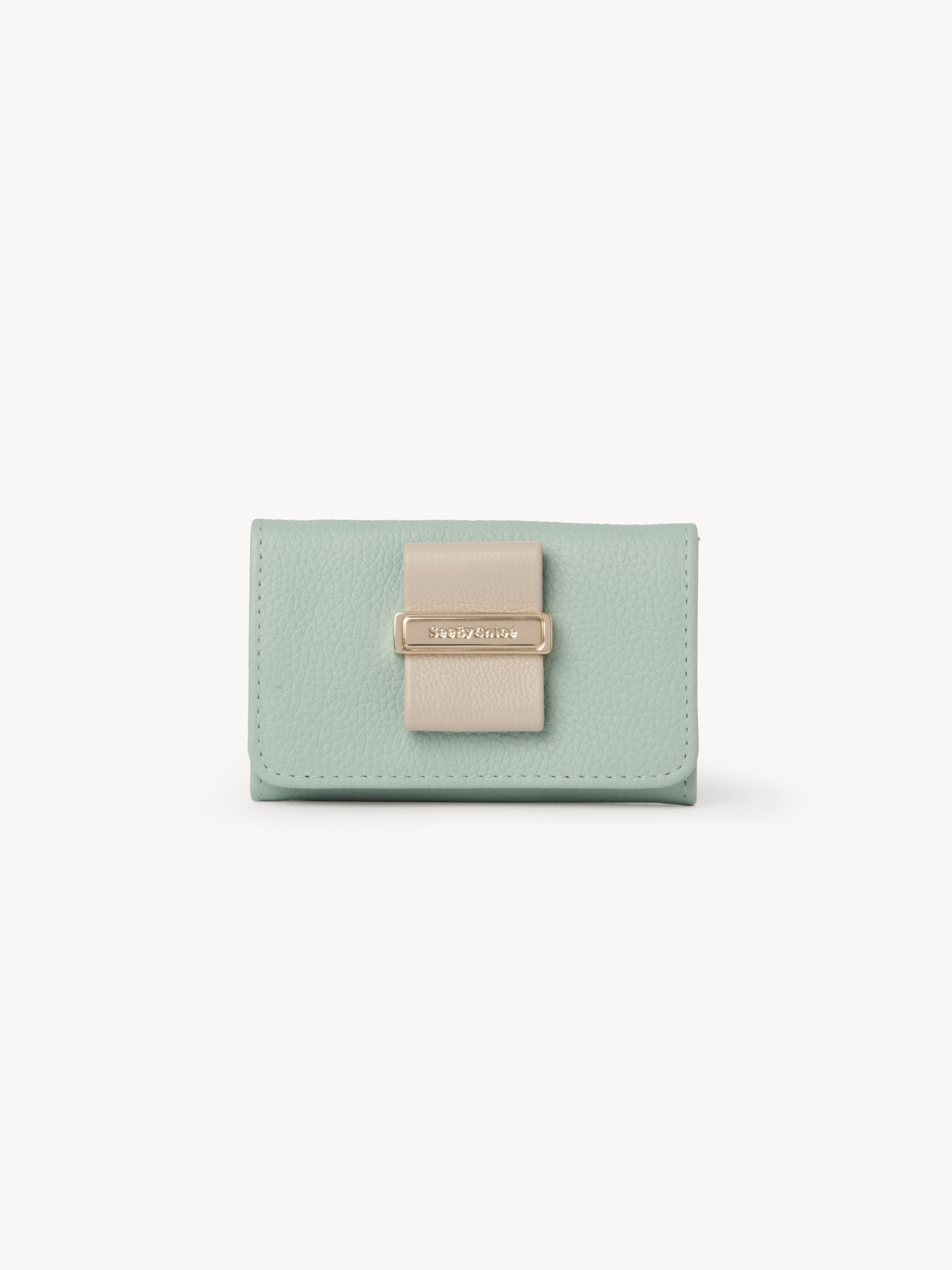SEE BY CHLOÉ ROSITA MULTI KEY HOLDER WHITE SIZE ONESIZE 100% BOVINE LEATHER 