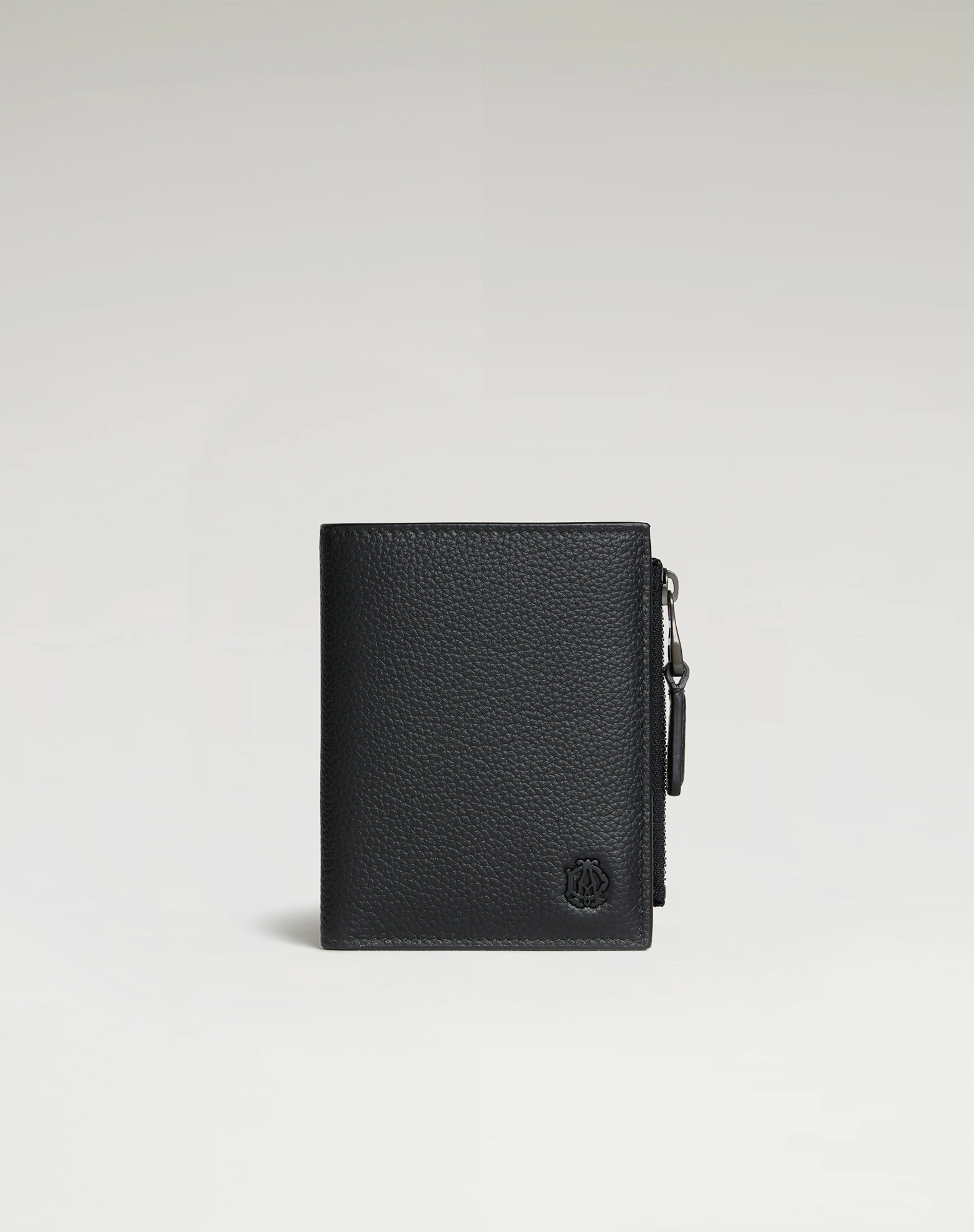 DUNHILL BURLINGTON 6CC ZIP COMPACT WALLET