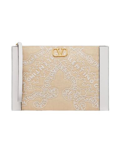 Woman Pouch Beige Size - Polyamide