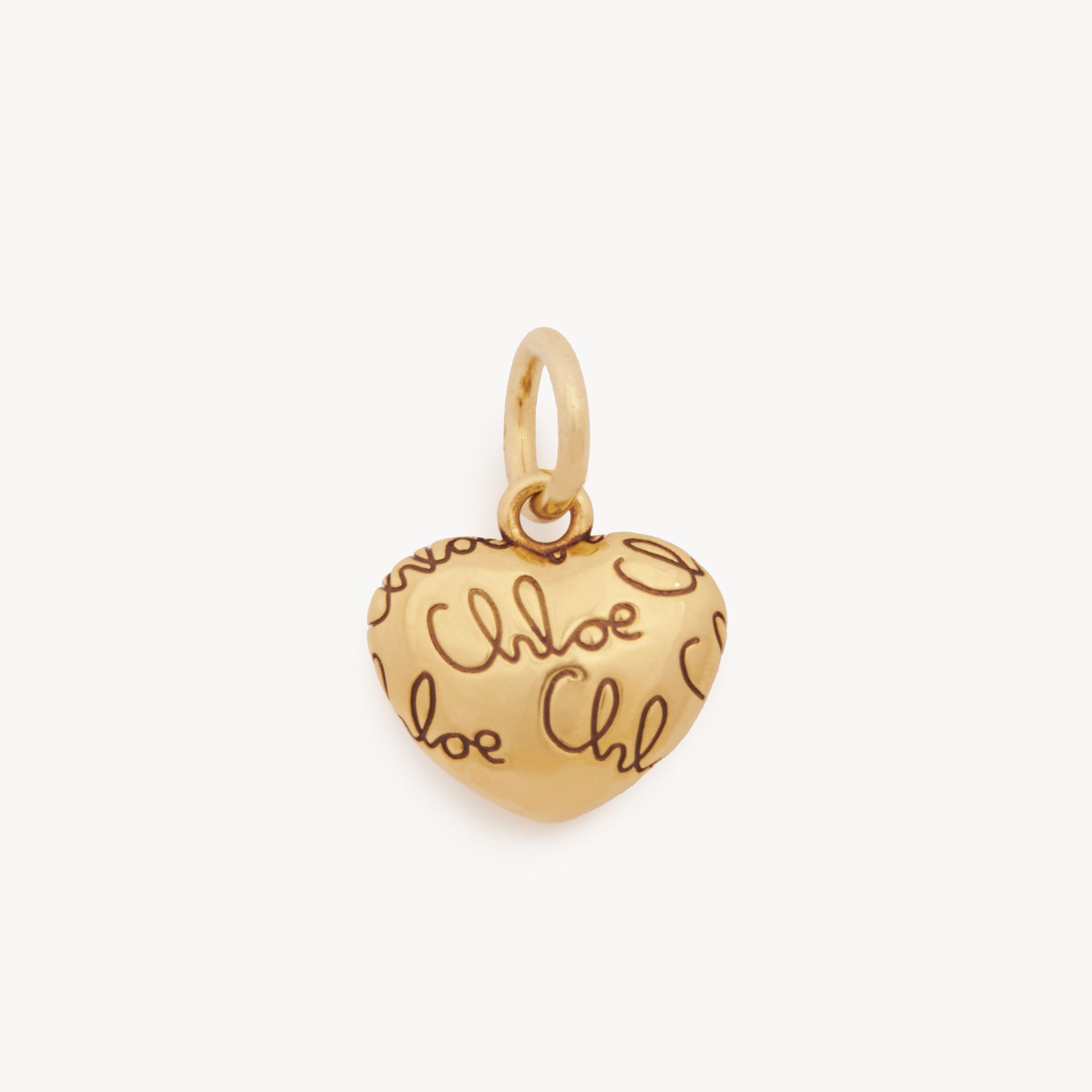 Chloé Charm Caur Logos Alphabet En Laiton Femme Or Taille Onesize 100% Laiton In Gold