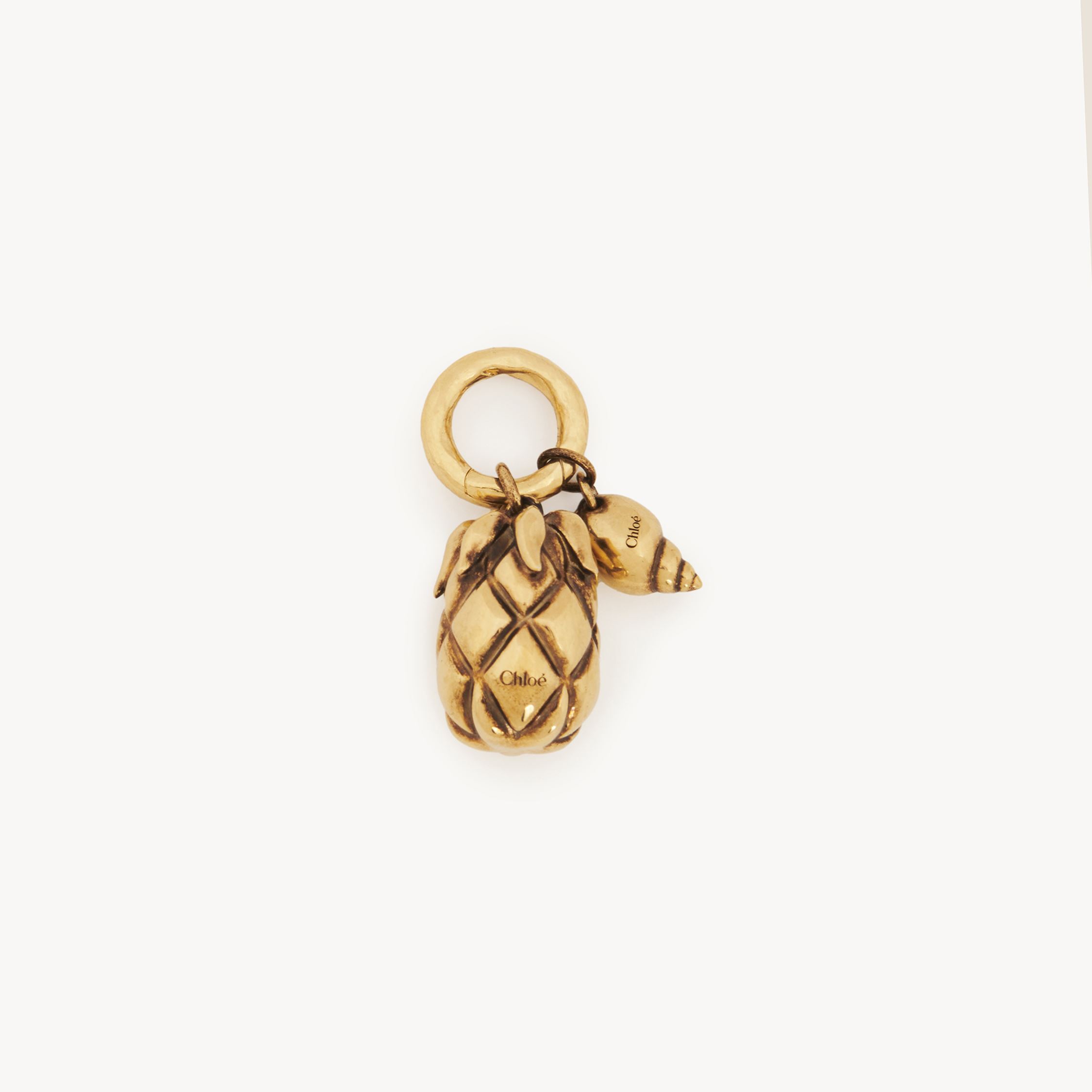 Chloé Charm  Shells Femme Or Taille Onesize 100% Laiton In Gold