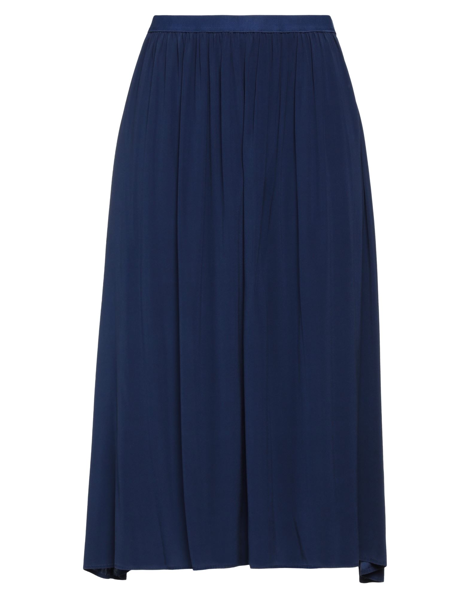 Rossopuro Long Skirts In Navy Blue