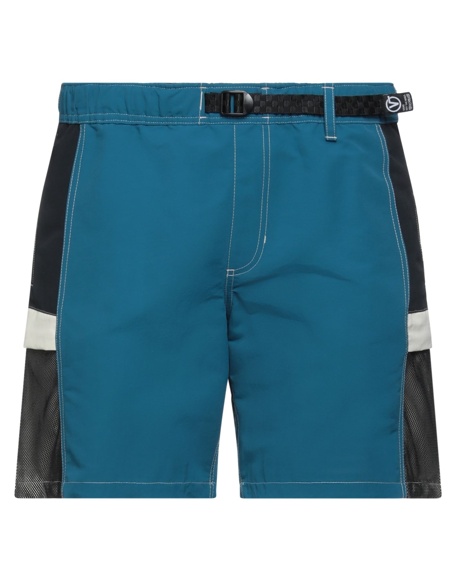 Vans Man Shorts & Bermuda Shorts Deep Jade Size Xl Nylon
