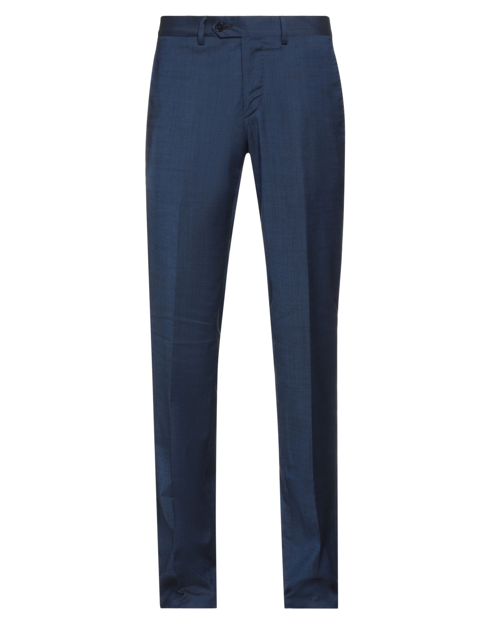 Manuel Ritz Man Pants Navy Size 32 Virgin Wool In Midnight Blue