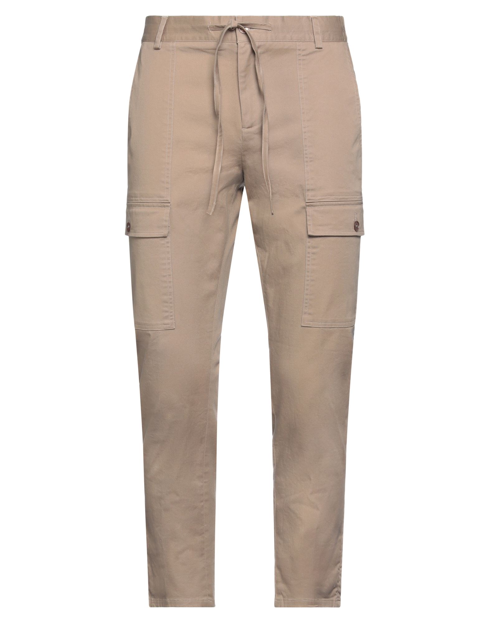 Grey Daniele Alessandrini Pants In Beige