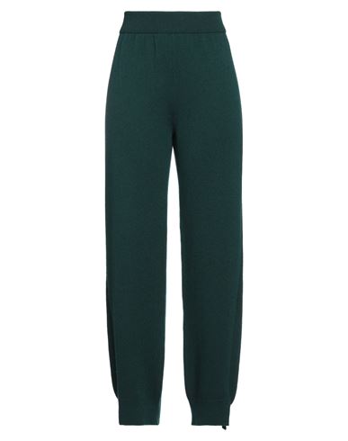 Barrie Woman Pants Dark Green Size L Cashmere