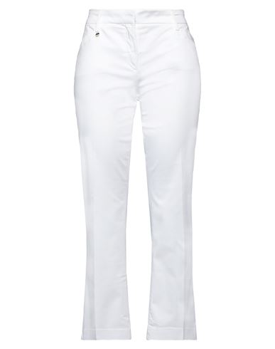 Re-hash Woman Pants White Size 31 Cotton, Elastane