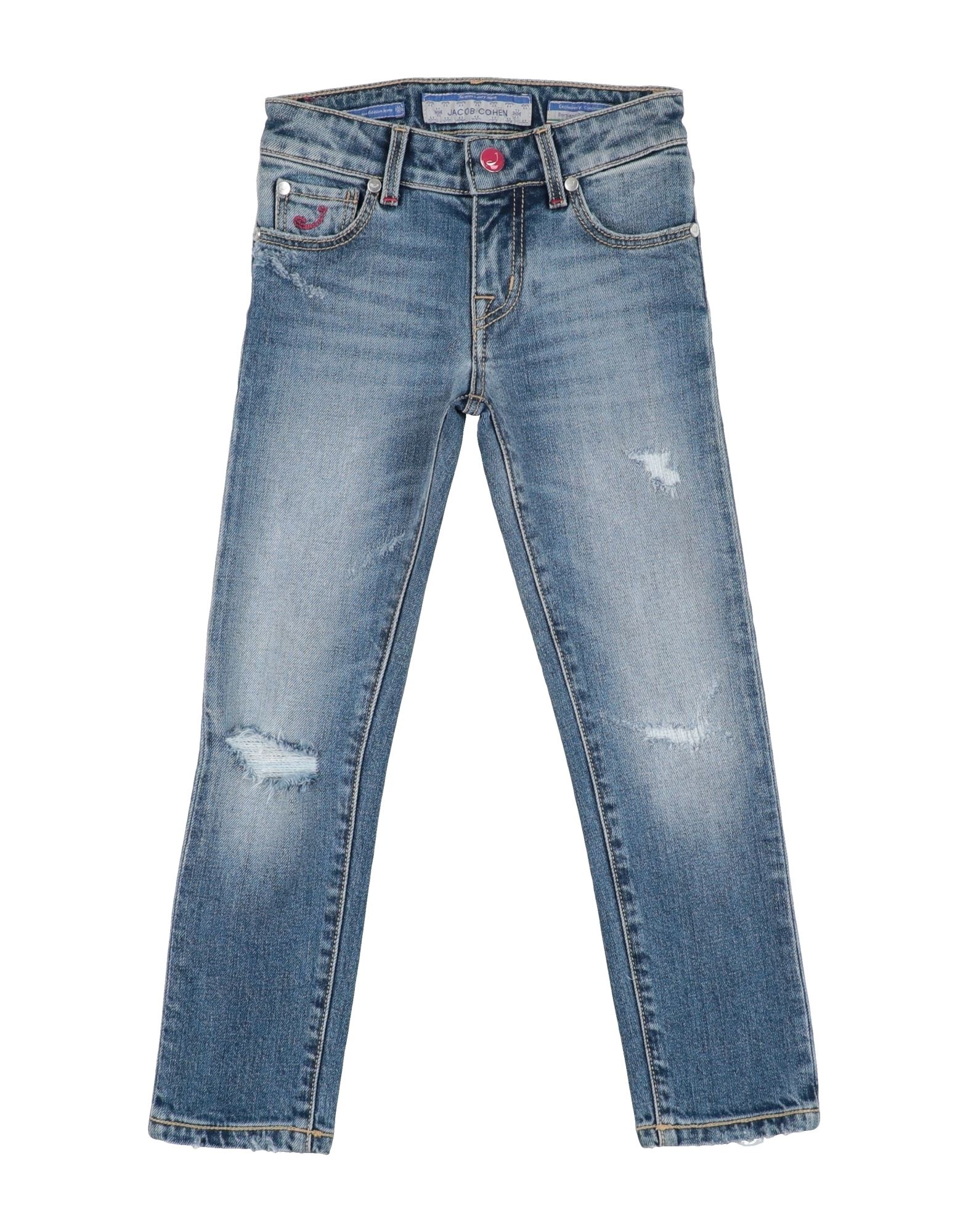 Jacob Cohёn Kids'  Toddler Girl Jeans Blue Size 6 Cotton