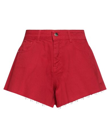 Kaos Jeans Woman Denim Shorts Red Size 32 Cotton