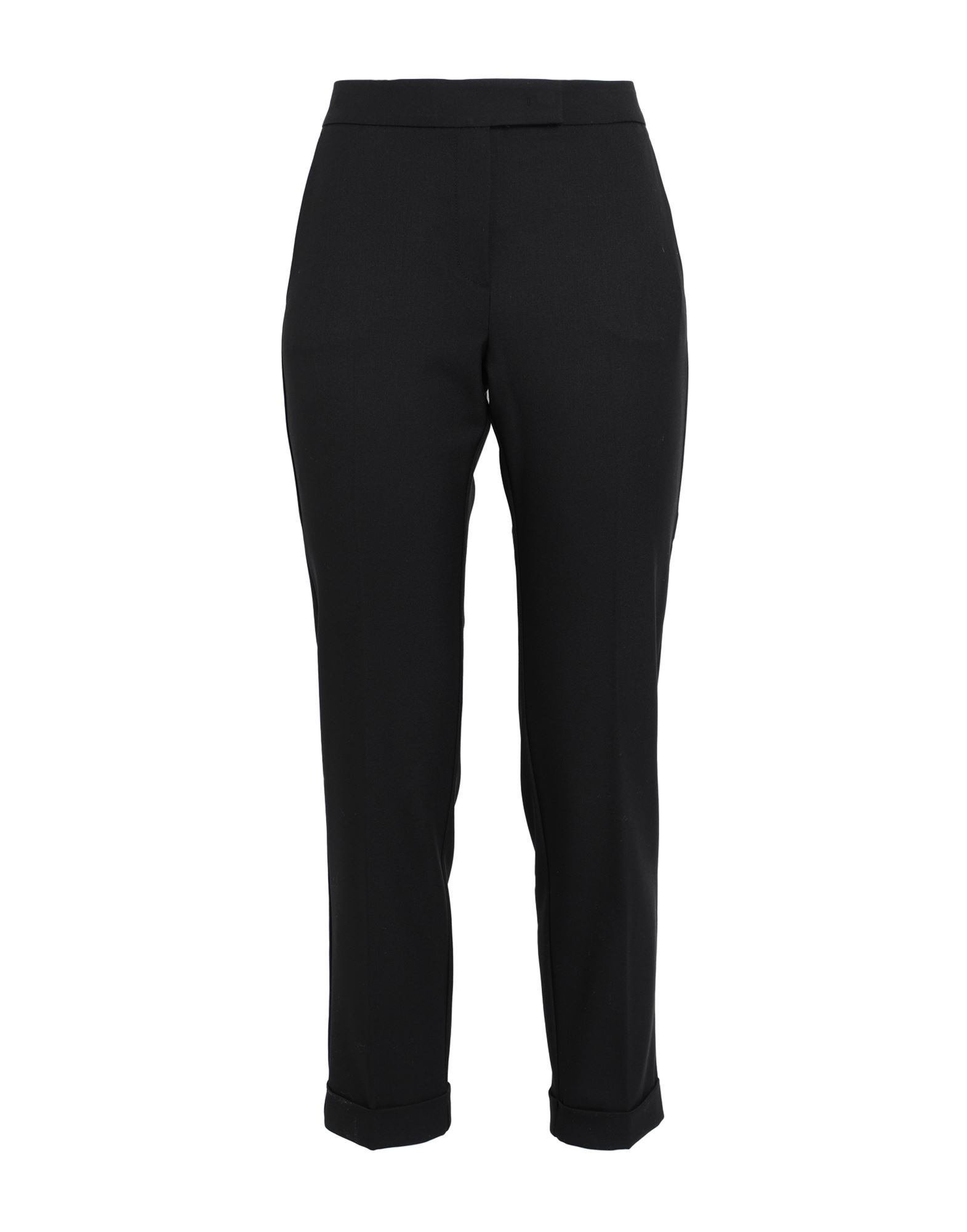 Max & Co . Woman Pants Black Size 10 Polyester, Viscose, Elastane