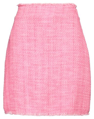 Pinko Woman Mini Skirt Pink Size 4 Cotton