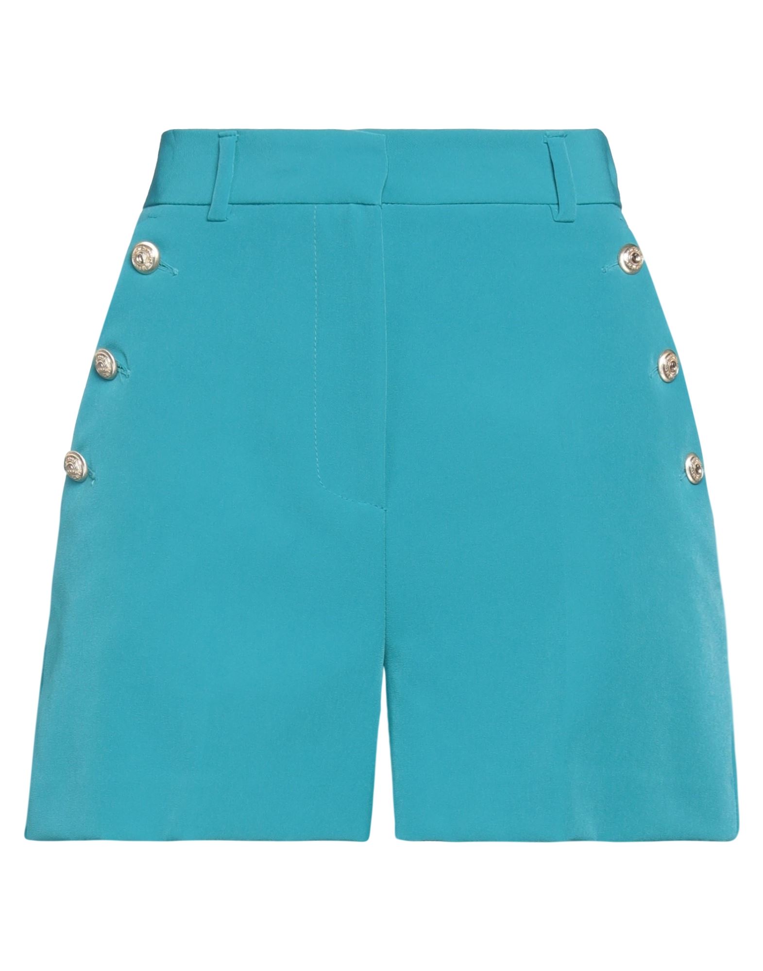 Vicolo Woman Shorts & Bermuda Shorts Deep Jade Size Xs Polyester, Elastane In Green