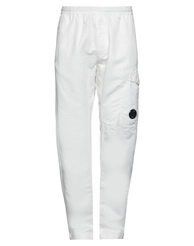 C.p. Company C. P. Company Man Pants Ivory Size Xs Cotton In White