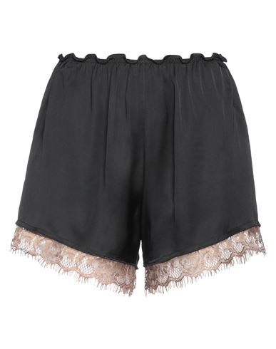 Filbec Woman Shorts & Bermuda Shorts Black Size S Viscose
