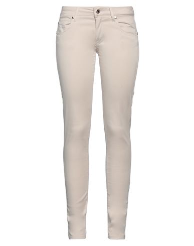 Denny Rose Woman Pants Beige Size 29 Polyester, Cotton, Elastane