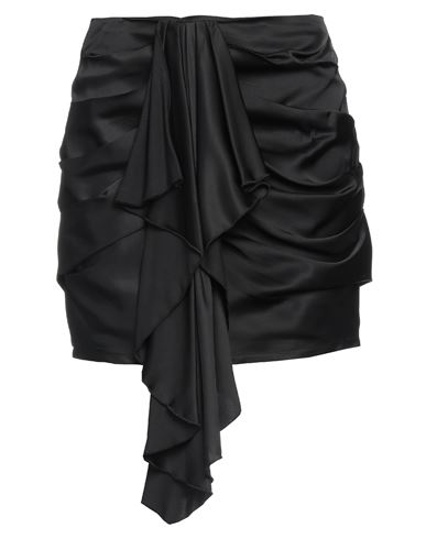Vicolo Woman Mini Skirt Black Size Xs Viscose