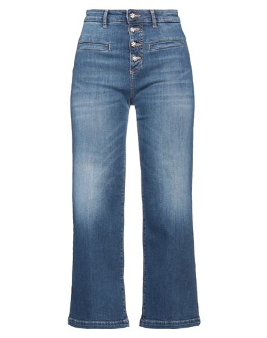 Liu •jo Woman Jeans Blue Size 26 Cotton, Elastane