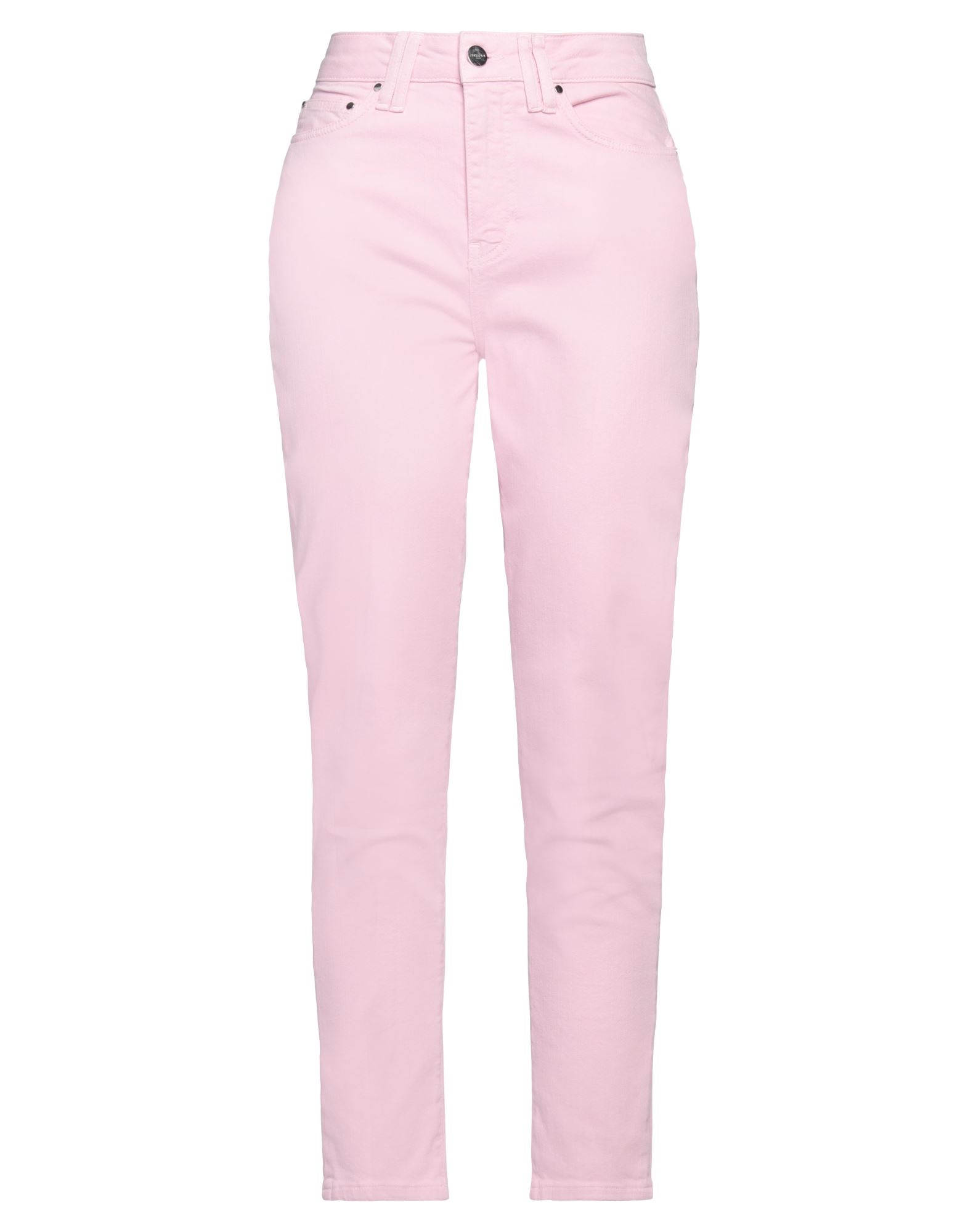 Max & Moi Woman Jeans Pink Size 6 Cotton, Elastane