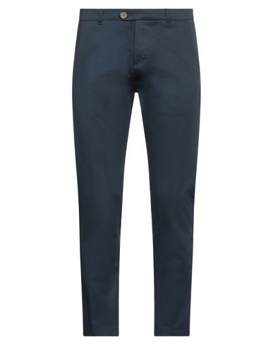 S.b. Concept S. B. Concept Man Pants Navy Blue Size 40 Cotton, Elastane