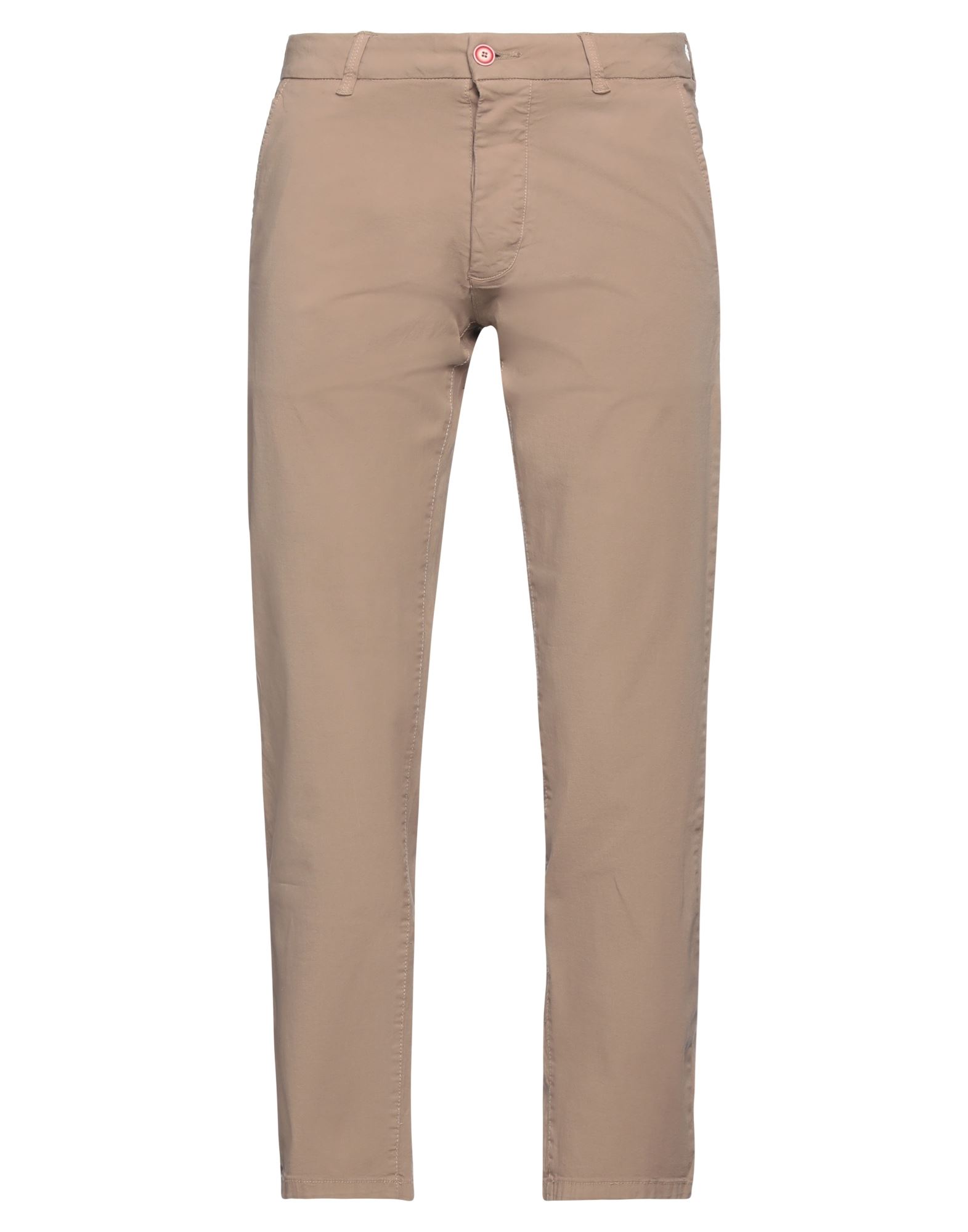 Gaudì Man Pants Light Brown Size 30 Cotton, Elastane In Beige