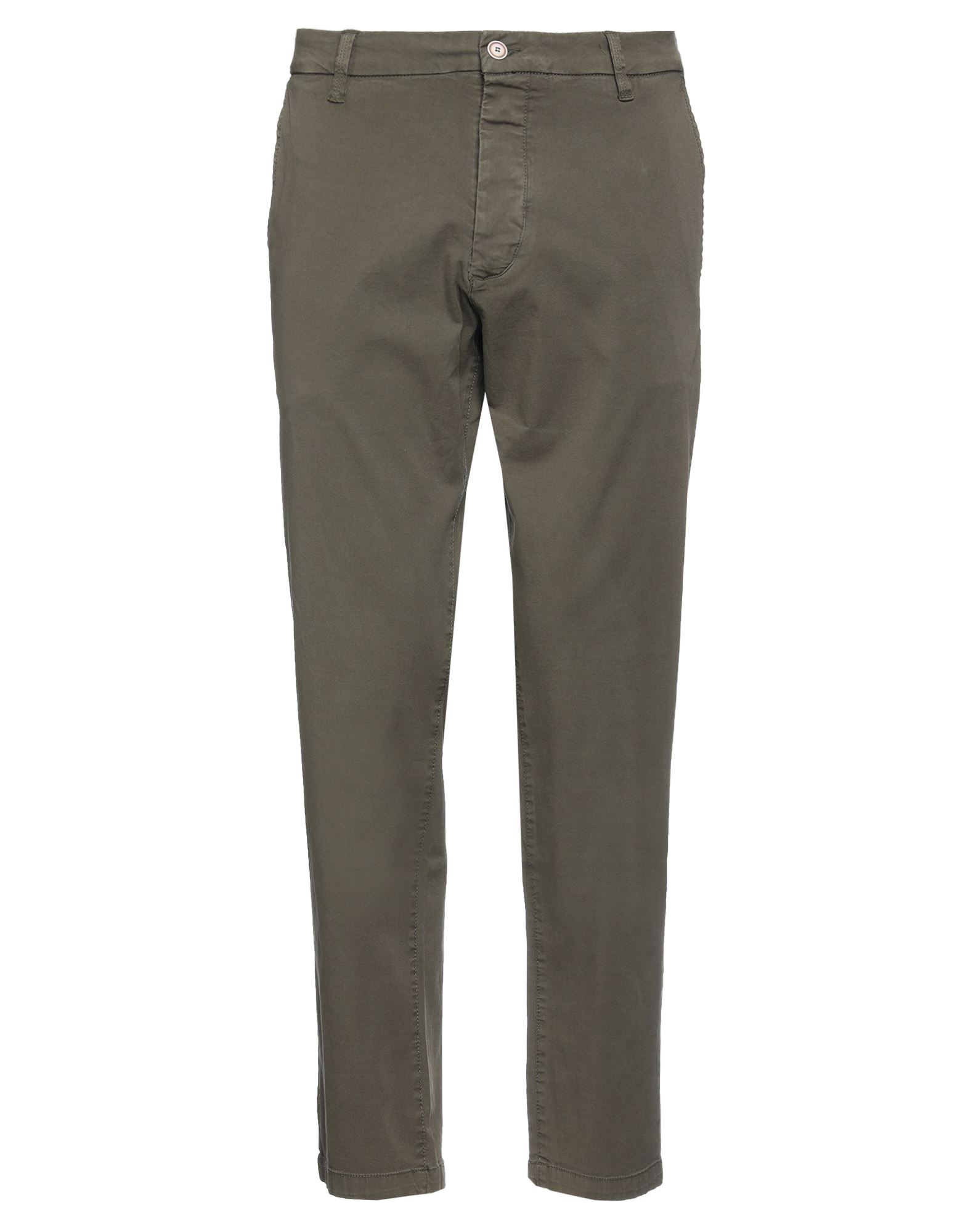 Gaudì Man Pants Military Green Size 28 Cotton, Elastane