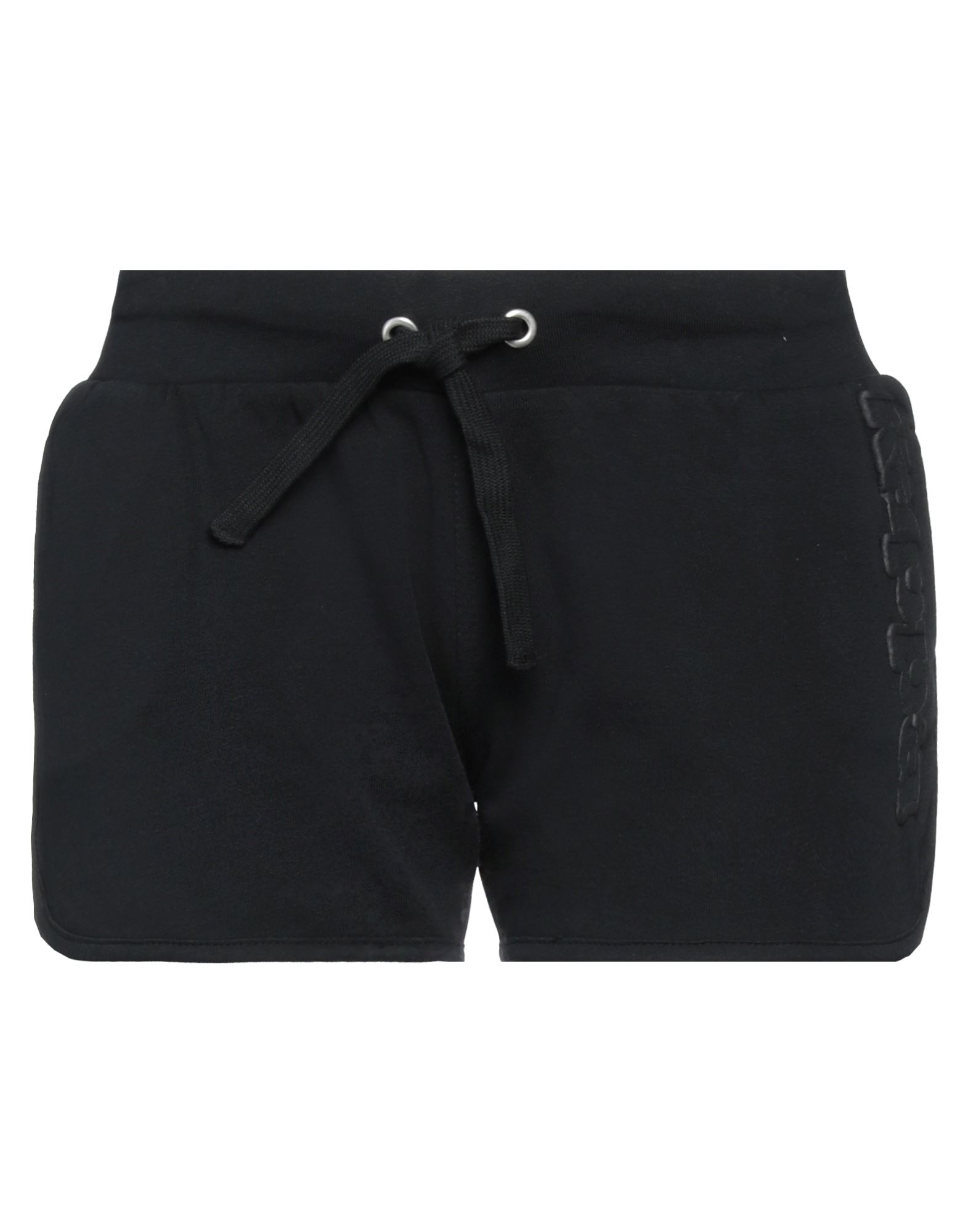 Shop Kappa Woman Shorts & Bermuda Shorts Black Size Xs Cotton, Polyester