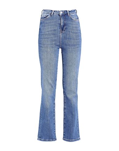 Vero Moda Woman Jeans Blue Size 27w-34l Cotton, Recycled Cotton, Elastane