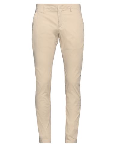 Dondup Man Pants Beige Size 35 Cotton, Polyamide, Elastane