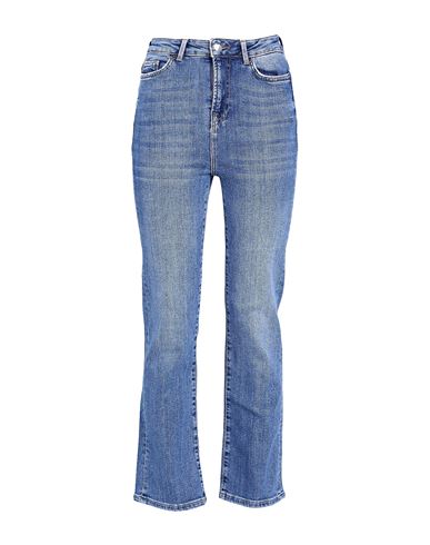 Vero Moda Woman Jeans Blue Size 30w-32l Cotton, Recycled Cotton, Elastane