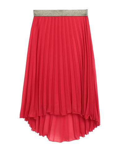 FORNARINA SPORTGLAM FORNARINA SPORTGLAM WOMAN MIDI SKIRT RED SIZE L POLYESTER