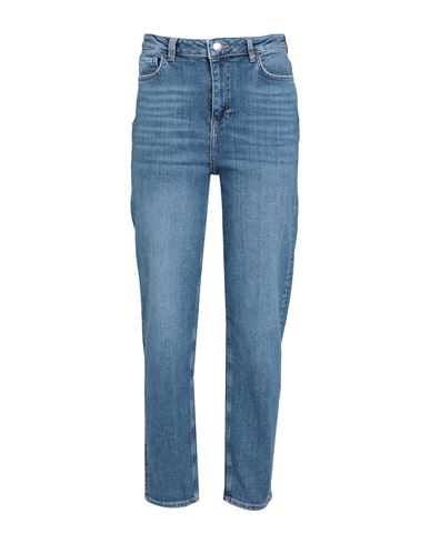 Vero Moda Woman Jeans Blue Size 31w-32l Cotton, Recycled Cotton, Elastane