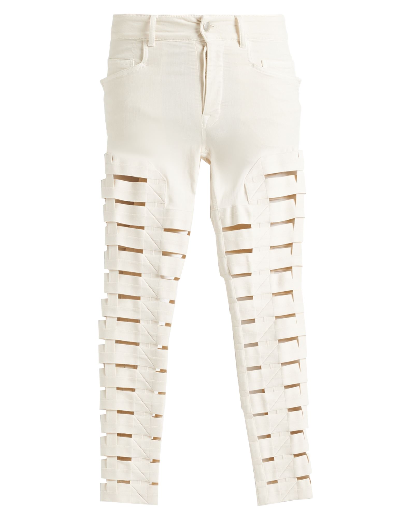 Rick Owens Jeans In Off White