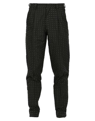 Emporio Armani Man Pants Black Size 38 Polyester, Polyamide