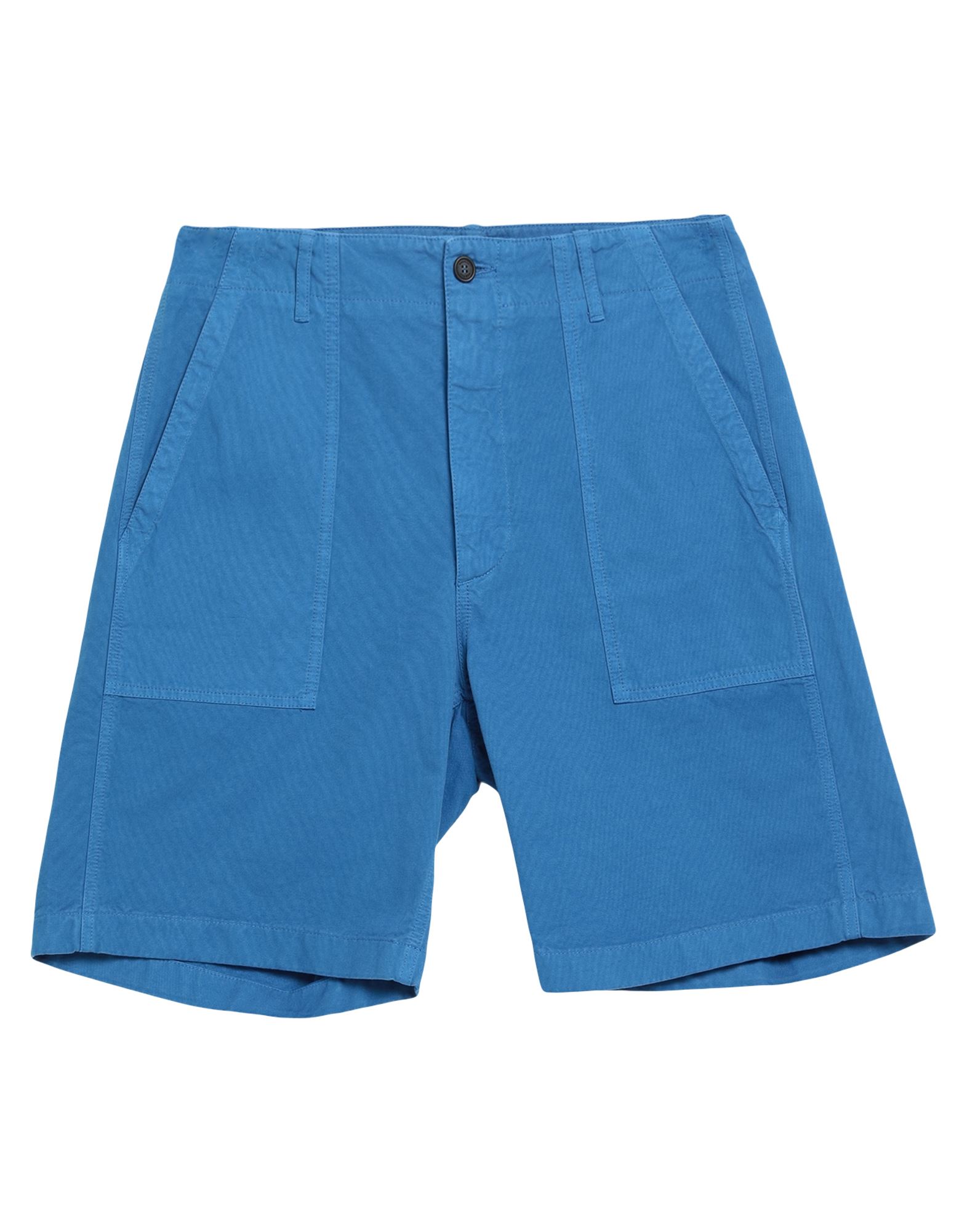 Dunhill Man Shorts & Bermuda Shorts Pastel Blue Size 40 Cotton